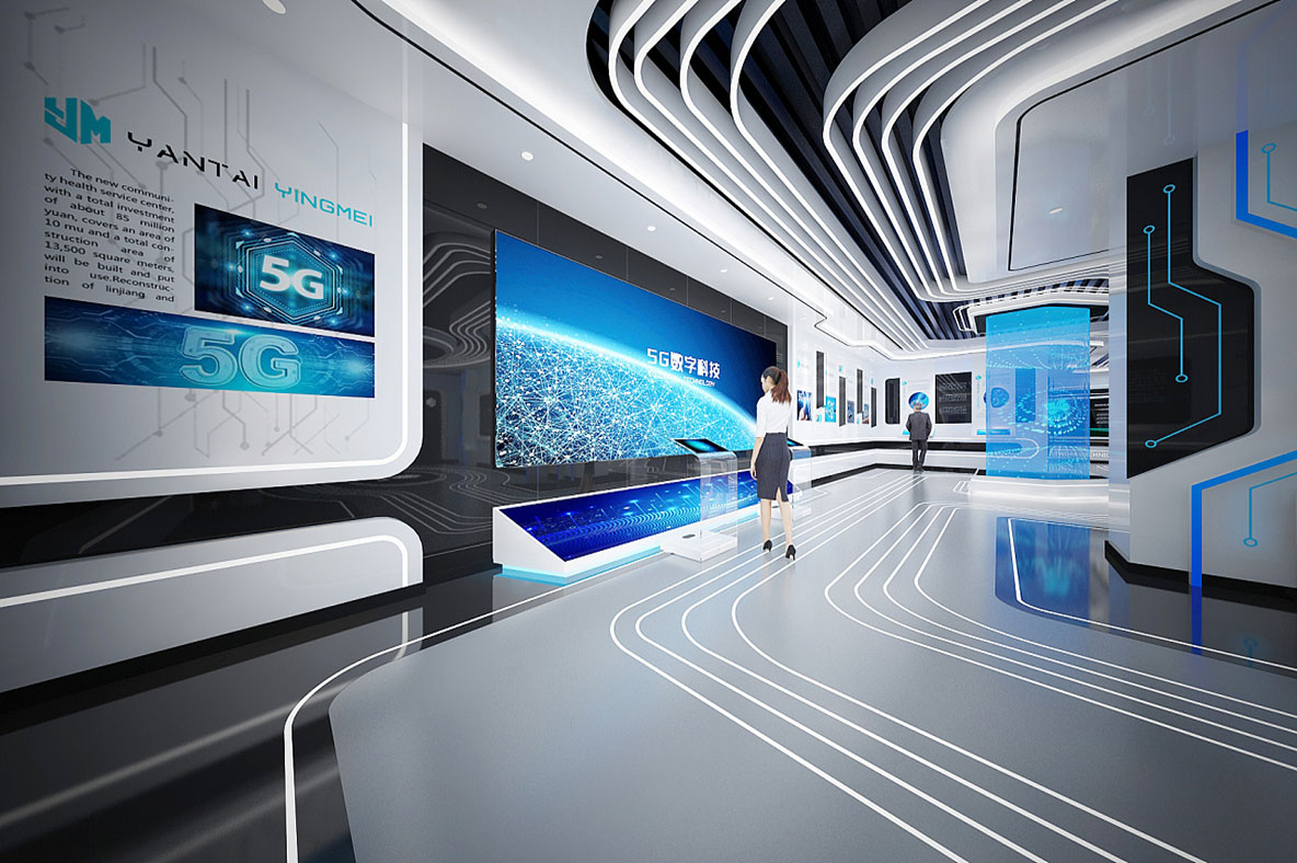 華為數(shù)字展廳一覽