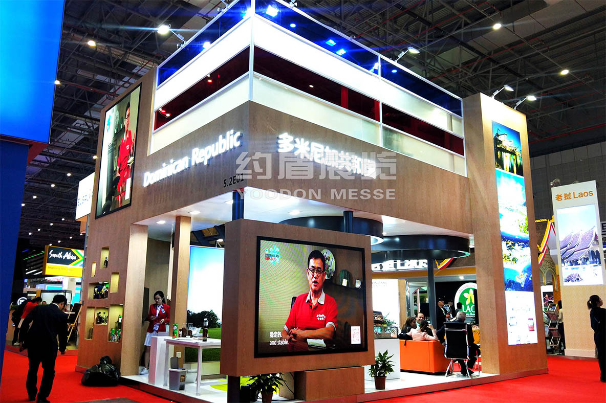 國(guó)外展臺(tái)搭建