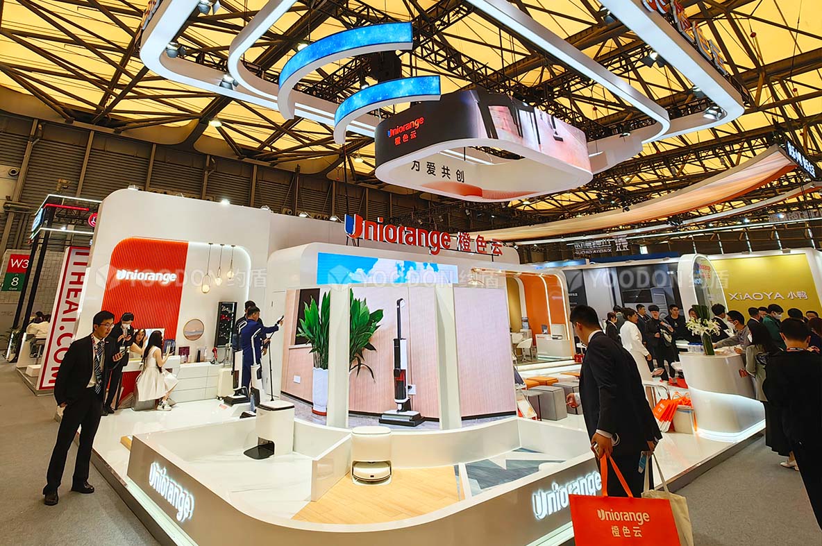 電子消費(fèi)品展搭建